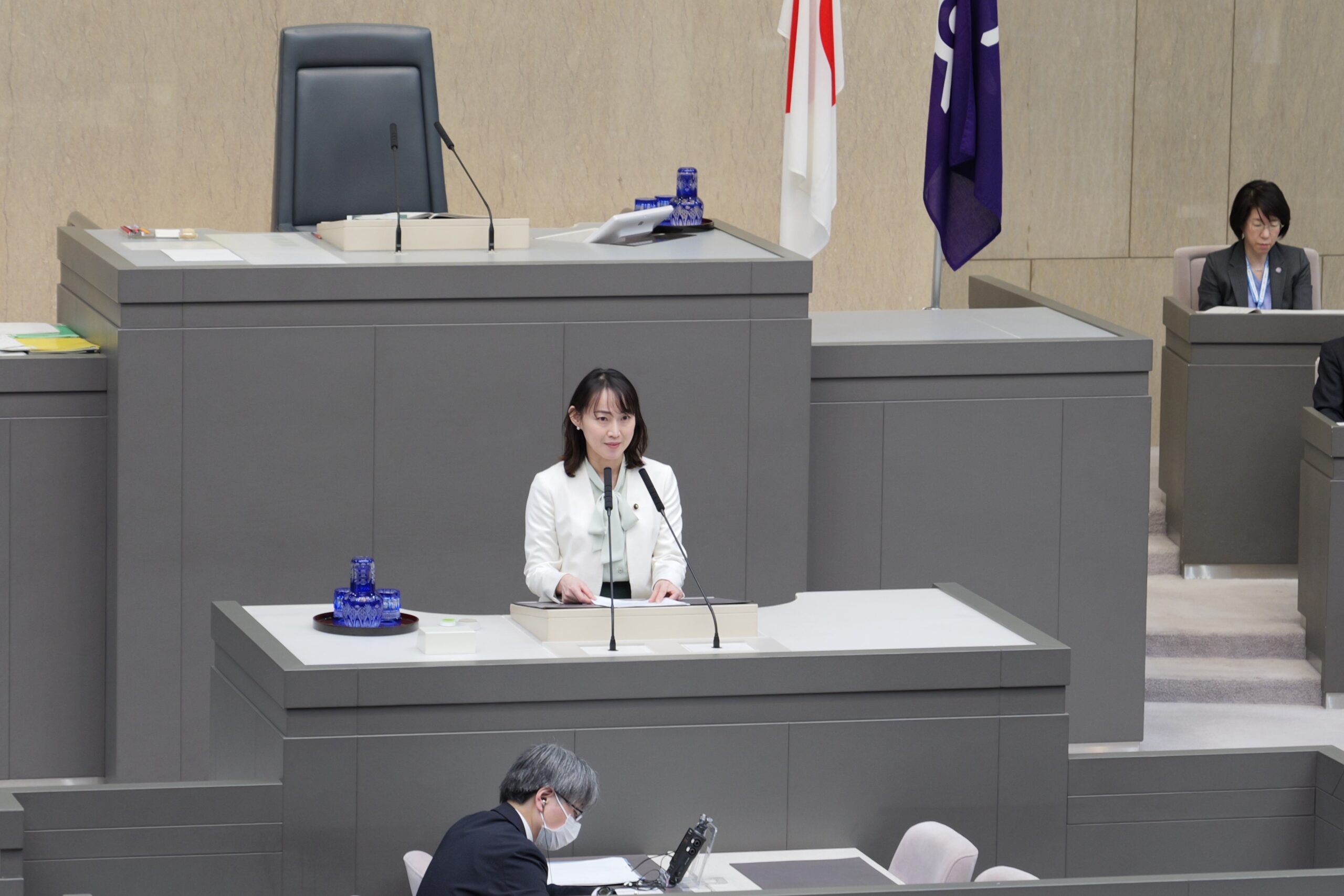 都議会本会議での あかねがくぼかよ子 一般質問